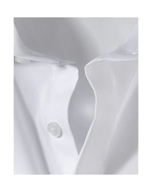 Olymp Level Five Kauluspaita, Body Fit Tuplamansetti Valkoinen 3 Olymp Level Five Kauluspaita, Body Fit Tuplamansetti Valkoinen - Image 3