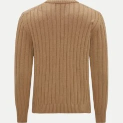 Hugo Boss Miesten Neule, LAARON Beige -Makia kauppa 178955 camel 02 t20220815081044