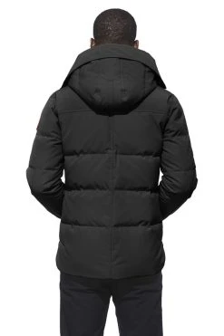 Canada Goose Miesten Untuvatakki, Macmillan Parka Musta -Makia kauppa 207 3804M 99 3