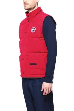 Canada Goose Miesten Toppaliivi, Freestyle Crew Vest Punainen