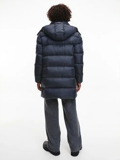 Calvin Klein Jeans Miesten Untuvatakki K ESS LONG HOODED DOWN JACKET Musta -Makia kauppa 418 j30j322559beh 99 4