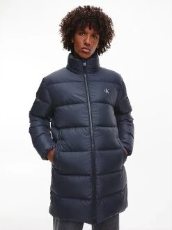 Calvin Klein Jeans Miesten Untuvatakki K ESS LONG HOODED DOWN JACKET Musta -Makia kauppa 418 j30j322559beh 99 6