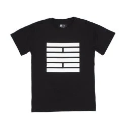 Billebeino Miesten T-paita, White Brick Musta