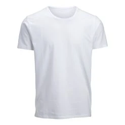 Selected Miesten T-Paita, Pima Ss O-Neck Valkoinen