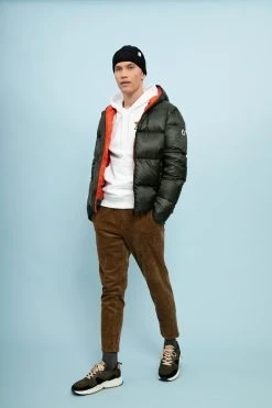 Reset Miesten Untuvatakki, Krakow Hooded Puffer Armeijanvihreä -Makia kauppa 95 mr027 13 213 57