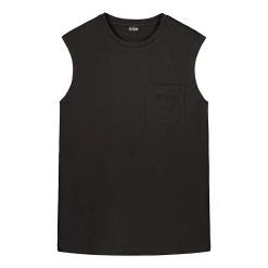 Billebeino Hihaton T-paita, VINTAGE TOP Hiilenmusta