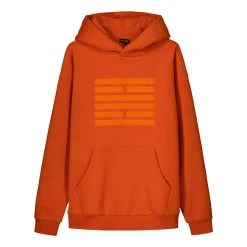 Billebeino Huppari Cozy Brick Hoodie Poltettu Oranssi