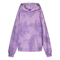 Billebeino Huppari, TIE DYE BRICK HOODIE Liila