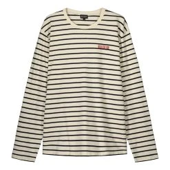 Billebeino Pitkähihainen Paita, STRIPED LONG SLEEVE Raidallinen Valkoinen