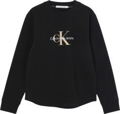 Calvin Klein Jeans Miesten Collegepaita Archival Monologo Musta