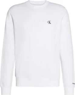 Calvin Klein Jeans Miesten Collegepaita CK ESSENTIAL REG Valkoinen