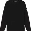 Calvin Klein Jeans Miesten Neule Monologo Badge Sweater Musta