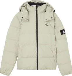 Calvin Klein Jeans Miesten Puffertakki ESSENTIAL DOWN JACKET Luonnonvalkoinen