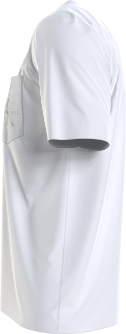 Calvin Klein Jeans Miesten T-Paita Monogram Logo Valkoinen -Makia kauppa calvin klein jeans miesten t paita monogram logo valkoinen 3