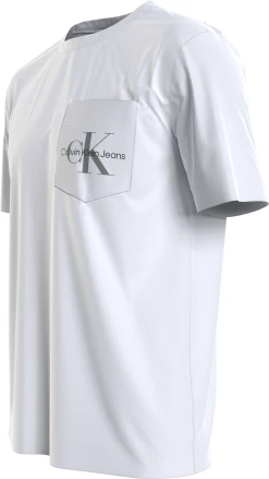 Calvin Klein Jeans Miesten T-Paita Monogram Logo Valkoinen -Makia kauppa calvin klein jeans miesten t paita monogram logo valkoinen 5
