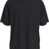 Calvin Klein Jeans T-paita, EMBRO LOGO NECK TEE Musta