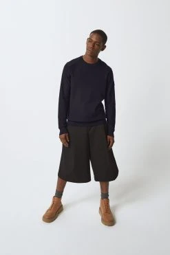 Canada Goose Miesten Neulepusero, DARTHMOUTH CREW NECK SWEATER Musta