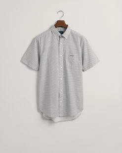 Gant Kauluspaita, MICRO PRINT SS Sininen Kuosi