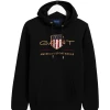 Gant, Miesten Huppari, Archive Shield Hoodie Musta