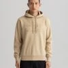 Gant Miesten Huppari TONAL ARCHIVE SHIELD SWEAT HOODIE Beige