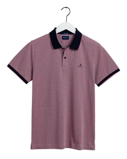 Gant Miesten Pikeepusero, Four Color Oxford Pinkki