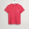 Gant Miesten T-paita SUN FADED SS T-SHIRT Pinkki
