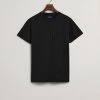 Gant Miesten T-paita, TONAL ARCHIVE SHIELD T-SHIRT Musta
