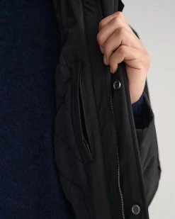 Gant Miesten Takki PADDED CAR COAT Musta -Makia kauppa gant miesten takki padded car coat musta 5