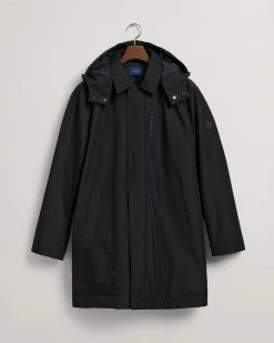 Gant Miesten Takki PADDED CAR COAT Musta -Makia kauppa gant miesten takki padded car coat musta 6