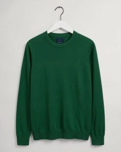 Gant Neulepusero, COTTON CASHMERE Armeijanvihreä