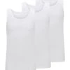 Hugo Boss Miesten Aluspaita, 3-pack Valkoinen