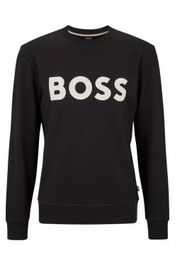 Hugo Boss Miesten Collegepusero STADLER 192 Musta -Makia kauppa hugo boss miesten collegepusero stadler 192 musta 2