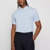 Hugo Boss Miesten Pikeepaita PALLAS REGULAR FIT Vaaleansininen