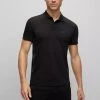 Hugo Boss Miesten Pikeepaita, PAULE MIRROR Musta