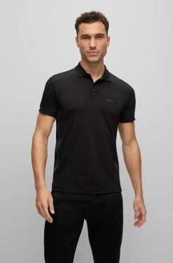 Hugo Boss Miesten Pikeepaita, PAULE MIRROR Musta