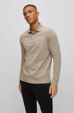 Hugo Boss Miesten Trikoopaita PIROL Beige