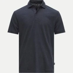 Hugo Boss Pellavapaita, PRESS 54 LINEN POLO Tummansininen