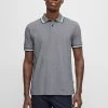 Hugo Boss Pikeepaita, PARLAY 183 OXFORD PIQUE Tummansininen