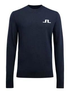 J.Lindeberg Miesten Neulepaita GUS GOLF SWEATER Tummansininen