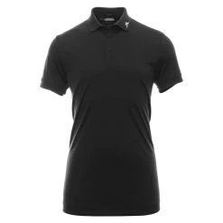 J.Lindeberg Miesten Pikeepaita KV REGULAR FIT GOLF POLO Musta