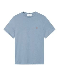 LES DEUX MIESTEN T-PAITA NORREGAARD T-SHIRT Vaaleansininen