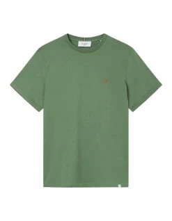 LES DEUX MIESTEN T-PAITA NORREGAARD T-SHIRT Vihreä