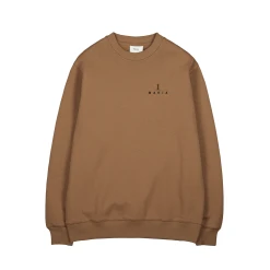 Makia Collegepaita, VALO SWEATSHIRT Keskiruskea