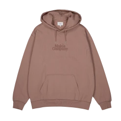Makia Miesten Collegehuppari K MASON HOODED SWEATSHIRT Kaakaonruskea