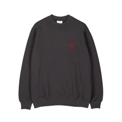 Makia Miesten Collegepaita, ELO SWEATSHIRT Musta