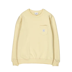 Makia Miesten Collegepaita SQUARE POCKET Keltainen