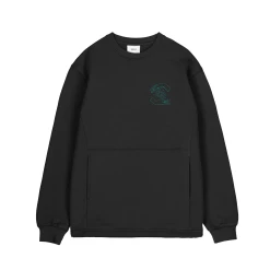 Makia Miesten Collegepaita Taika Sweatshirt Musta
