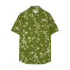 Makia Miesten Lyhythihainen Kauluspaita CLOVER SS SHIRT Vihreä Kuosi