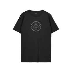 Makia, Miesten T-Paita, HOOK T-SHIRT Musta