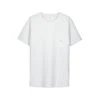 Makia Miesten T-paita, Square Pocket T-Shirt Valkoinen